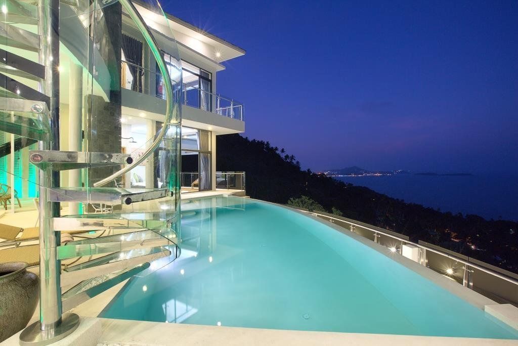 Villa Seawadee – Modern 4 Bedroom Seaview Pool Villa in Chaweng Noi for sale