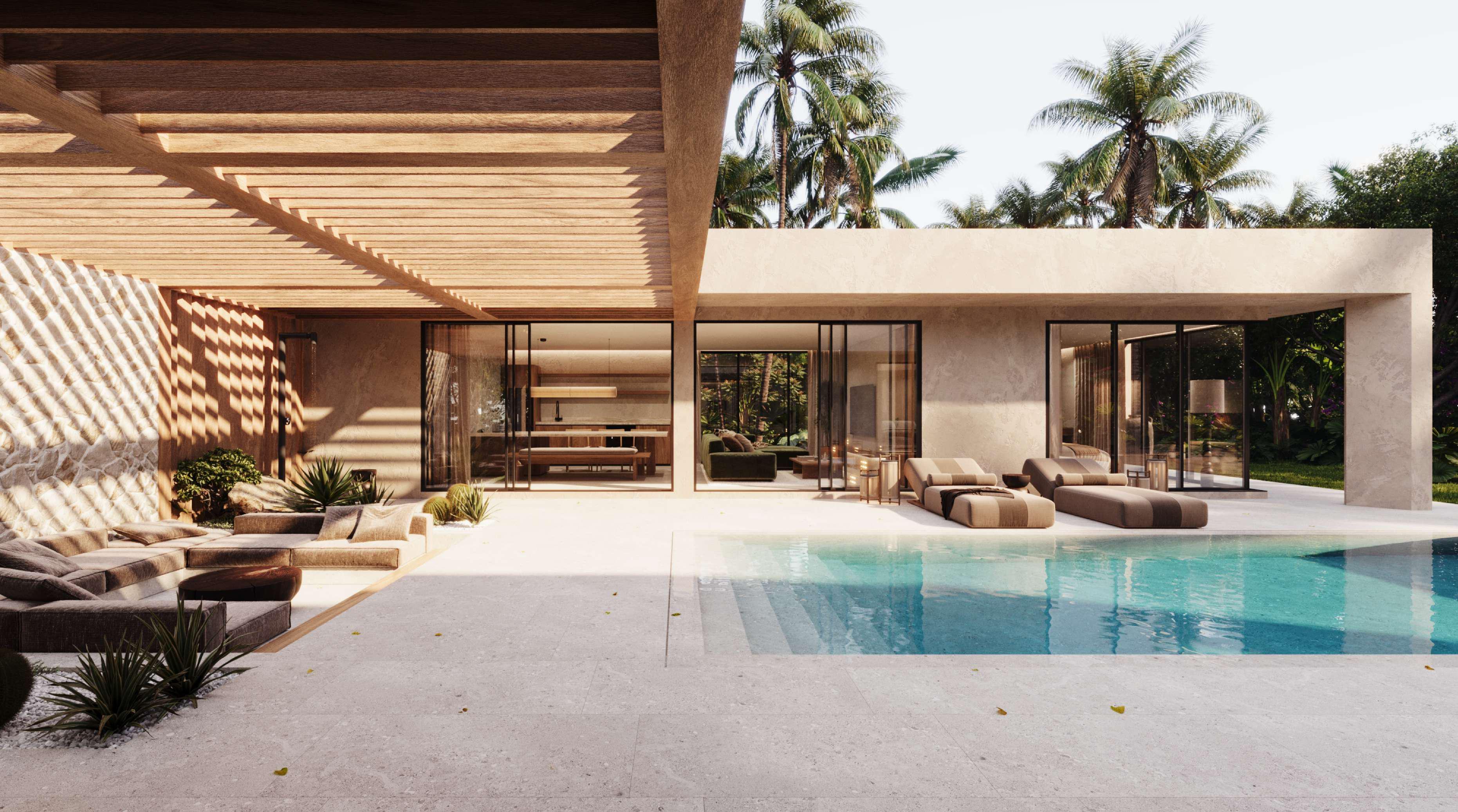 Nadi Villa – Leasehold Mediterranean 3 Bedroom Garden Pool Villa in Chaweng: Nadi Villa – Leasehold Mediterranean 3 Bedroom Garden Pool Villa in Chaweng