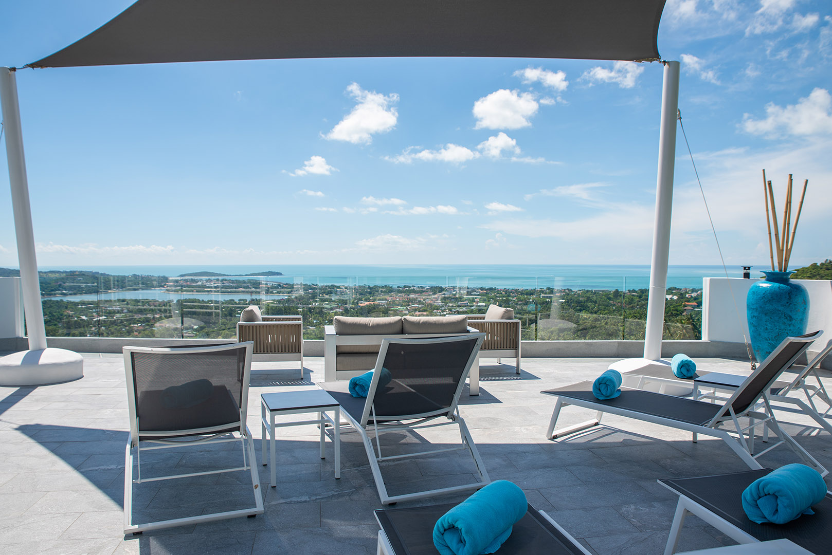 Chic 5 Bedroom Seaview Pool Villa in Chaweng for Sale