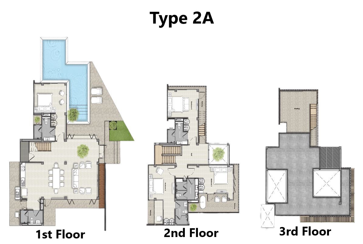 EcoHome Samui – Seaside 3 to 4 Bedroom Pool Villas in Laem Sor for sale: EcoHome Samui – Seaside 3 to 4 Bedroom Pool Villas in Laem Sor for sale