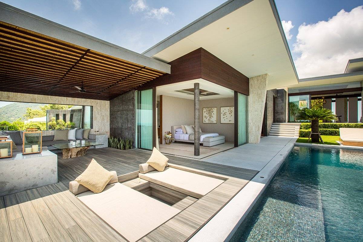 (SOLD) Villa Raku - World renowned designer four bedroom seaview villa for sale in Koh Samui