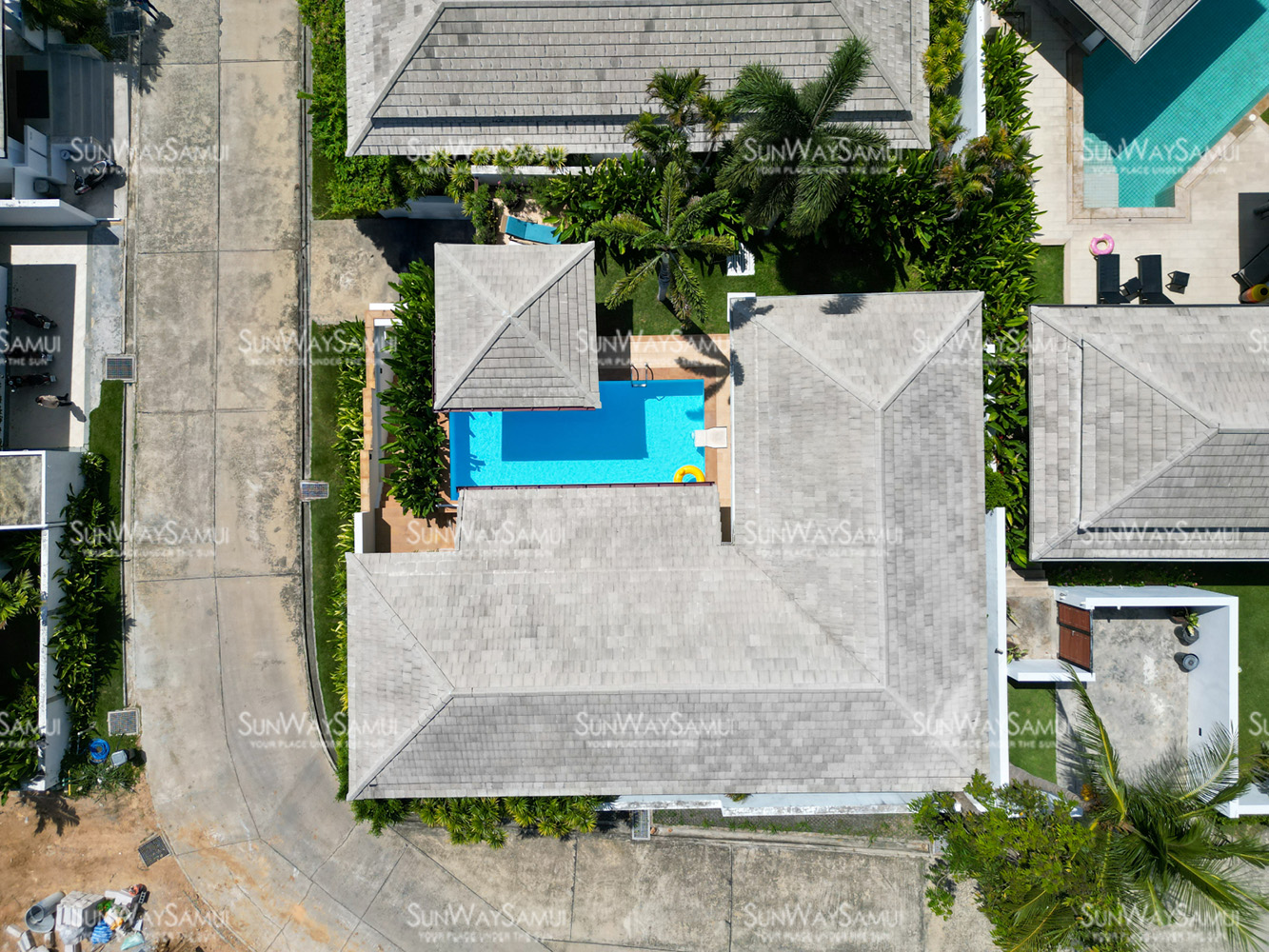 Villa Horizon 20 - Tropical 2 Bedroom Partial Seaview Pool Villa in Choengmon for sale