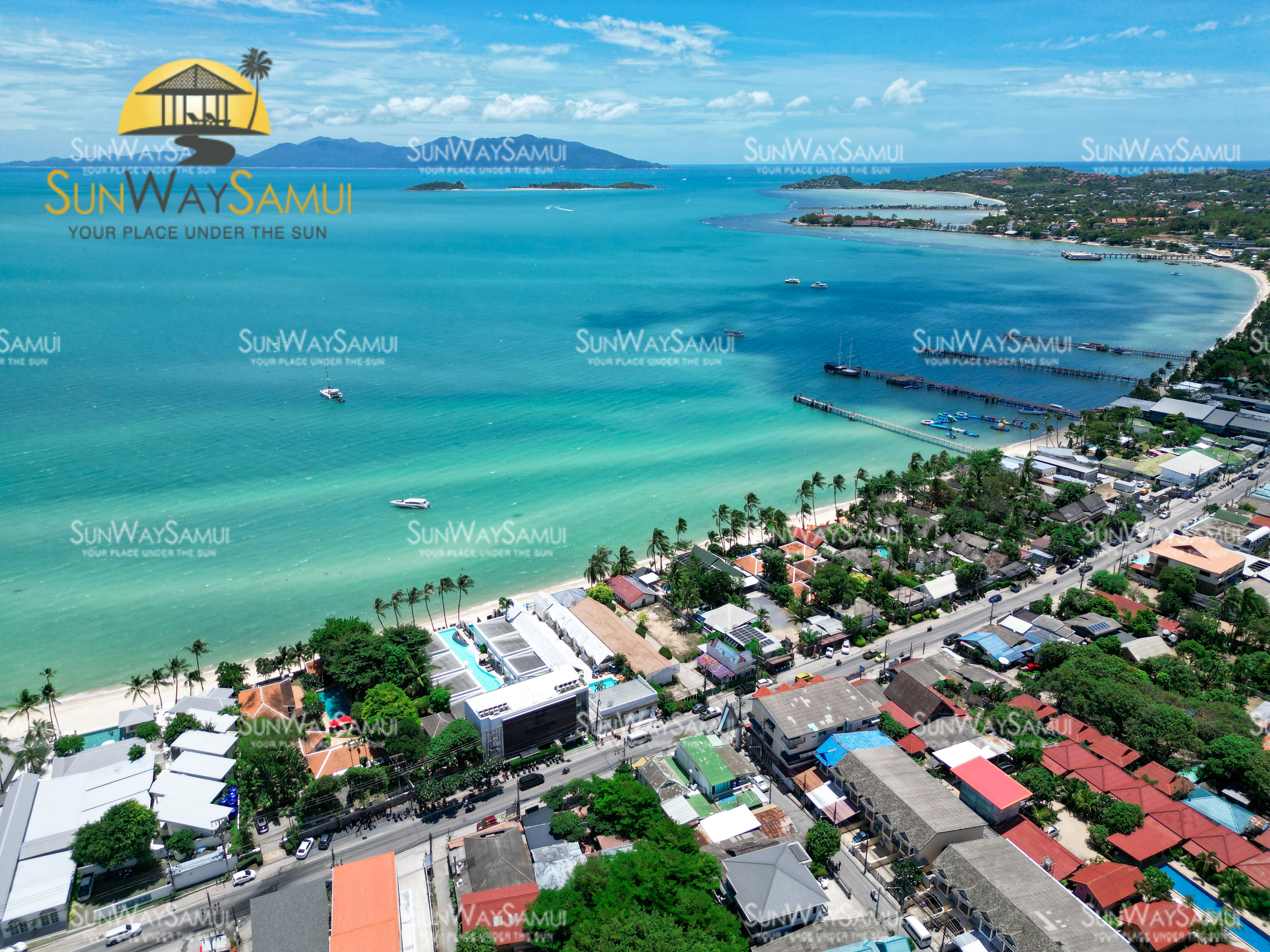 (SOLD) Prime 1584 sqm Beachfront Land in the middle of Bangrak for sale