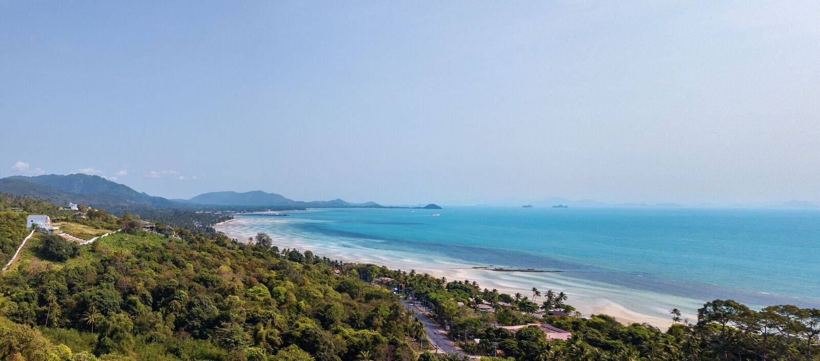 Unobstructed 180 sea view land plot for sale in Laem Yai mountain