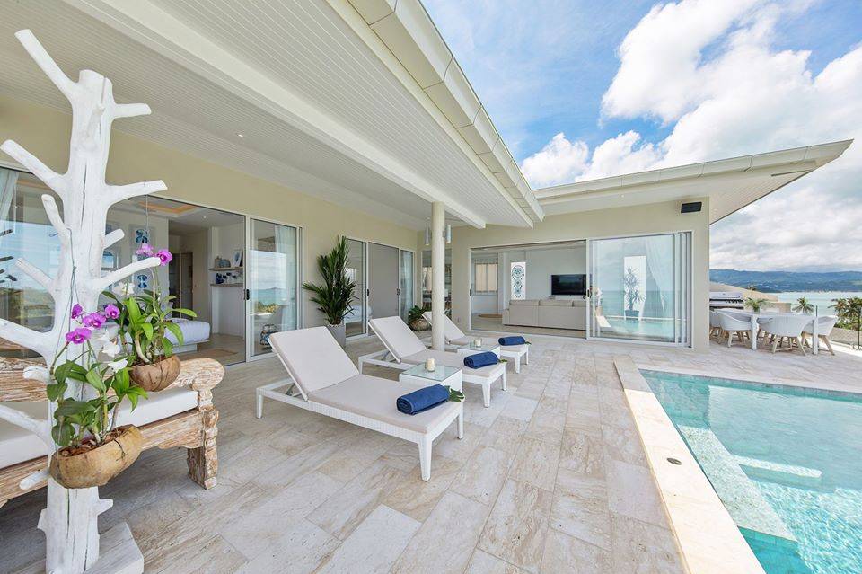 (SOLD) Elegant Contemporary 3 Bedroom Villa with Views Over Samrong Bay