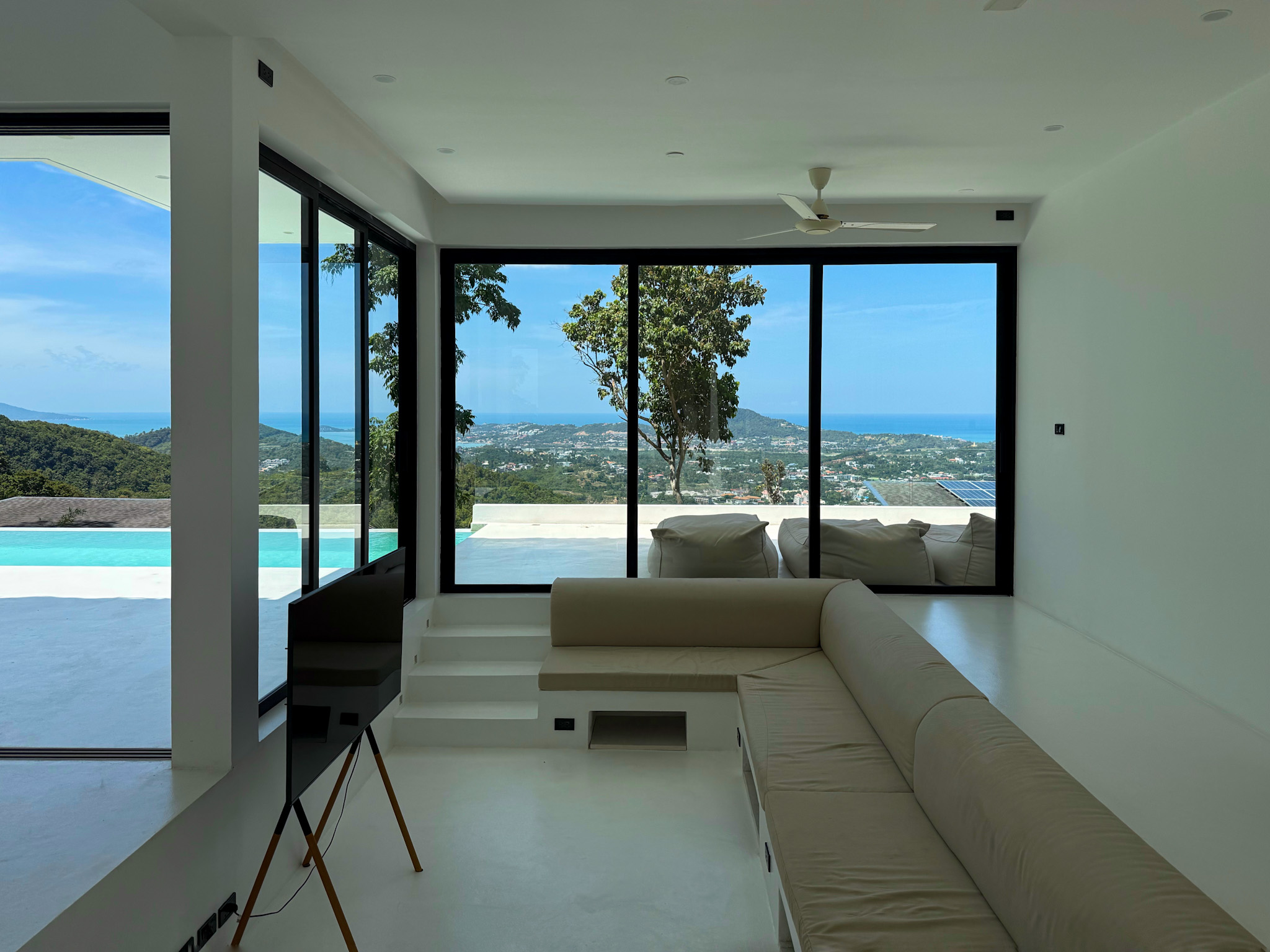 (PRICE REDUCED!) Villa Cocohill - Minimalist 3 Bedroom Seaview Pool Villa in Chaweng for sale