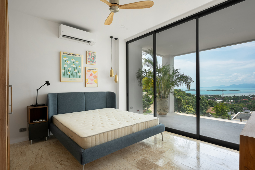 Modern 4 Bedroom Seaview Pool Villa in Plai Laem for sale