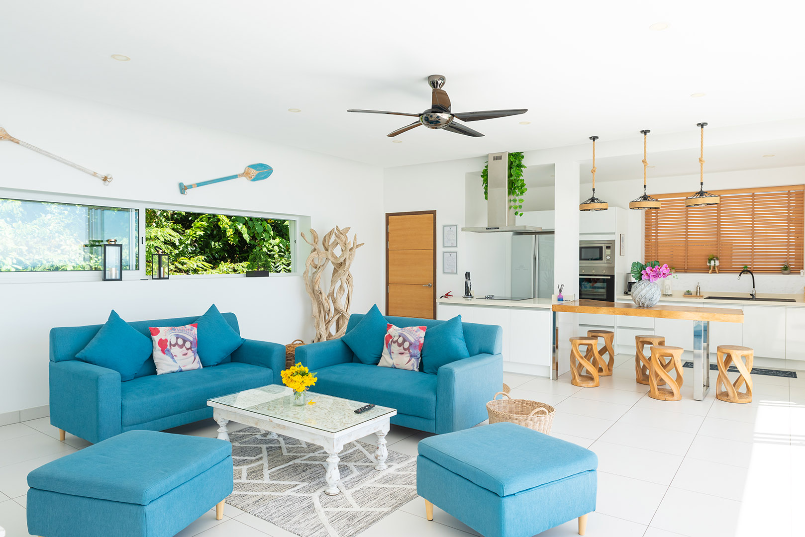 Chic 5 Bedroom Seaview Pool Villa in Chaweng for Sale