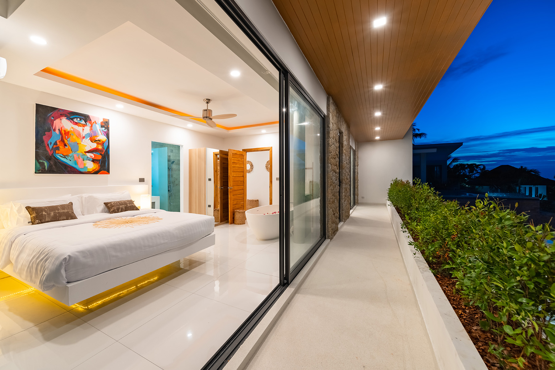 (SOLD) Enchanting 3 Bedroom Seaview Pool Villa in Bophut for sale