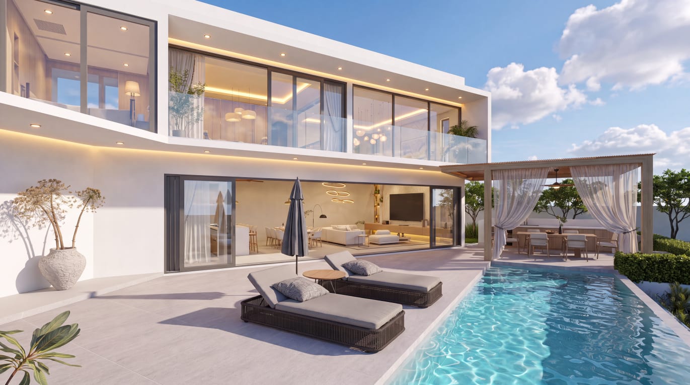 Tesoro Valley – Off Plan 2 to 4+1 Bedroom Seaview Pool Villa in Bang Makham for sale: Tesoro Valley – Off Plan 2 to 4+1 Bedroom Seaview Pool Villa in Bang Makham for sale