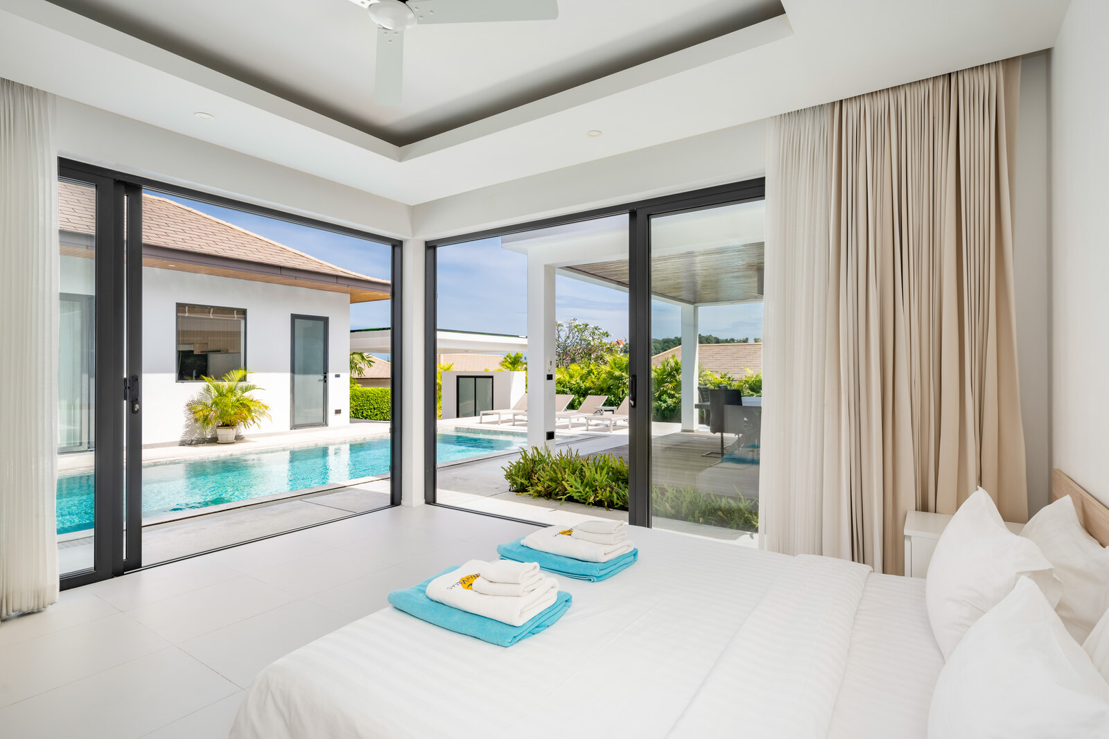 Hideaway Villa - Spacious 3 Bedroom Garden Pool Villa with Garden in Sunway Villas, Choeng Mon (A4) : 3 bedroom Villa A4 for sale in Sunway Villas, Choengmon Beach