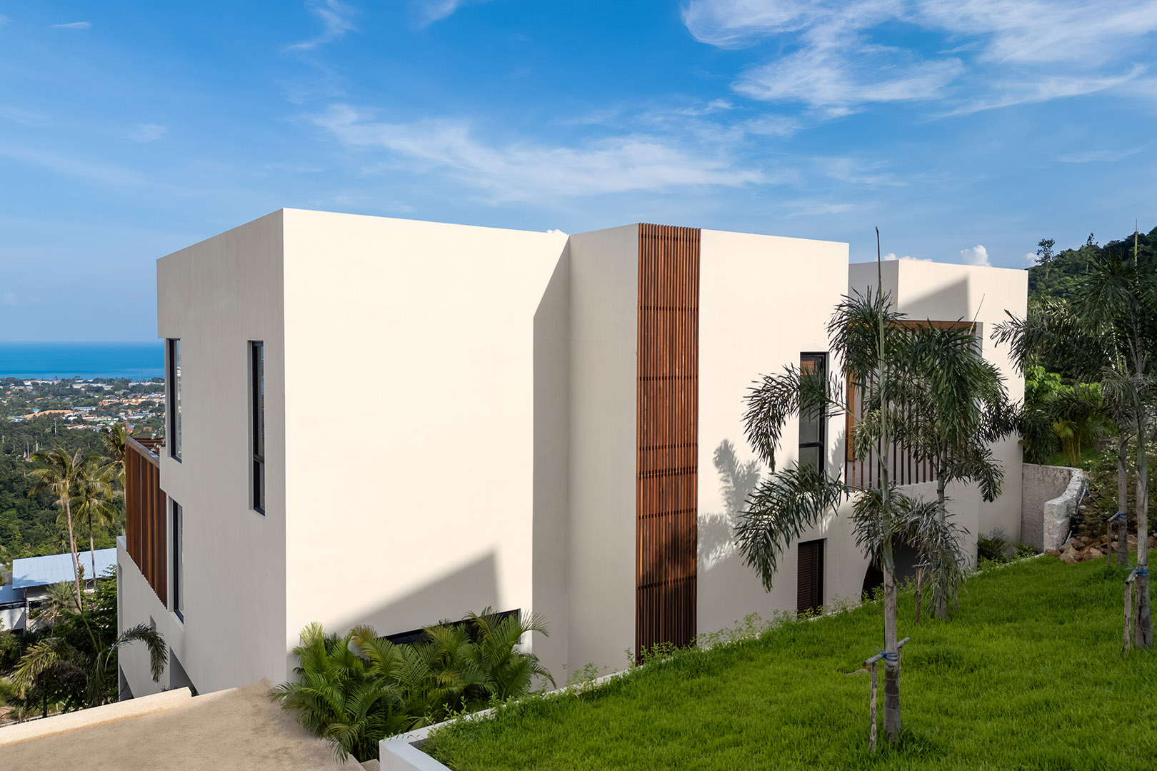 (PRICE REDUCED!) Villa Azure – Mediterranean 5 Bedroom Seaview Pool Villa in Chaweng for sale: Villa Azure – Mediterranean 5 Bedroom Seaview Pool Villa in Chaweng for sale