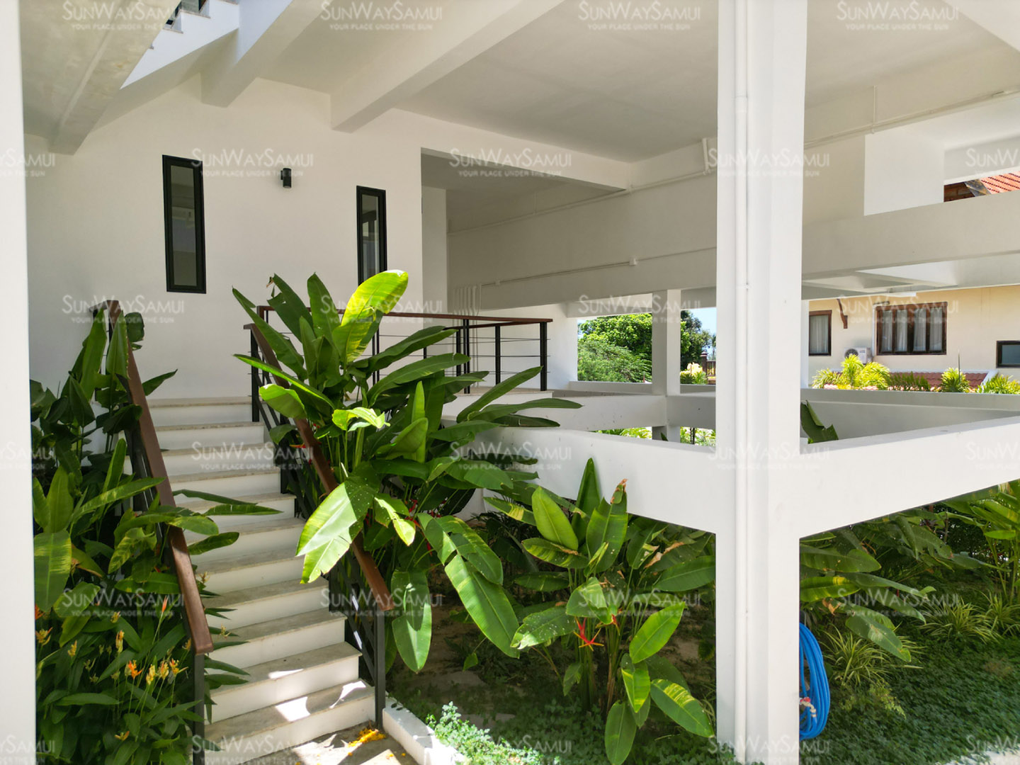 Villa Gabriela – Duplex Beachside Pool Villa with Partial Sea View in Choengmon for Sale