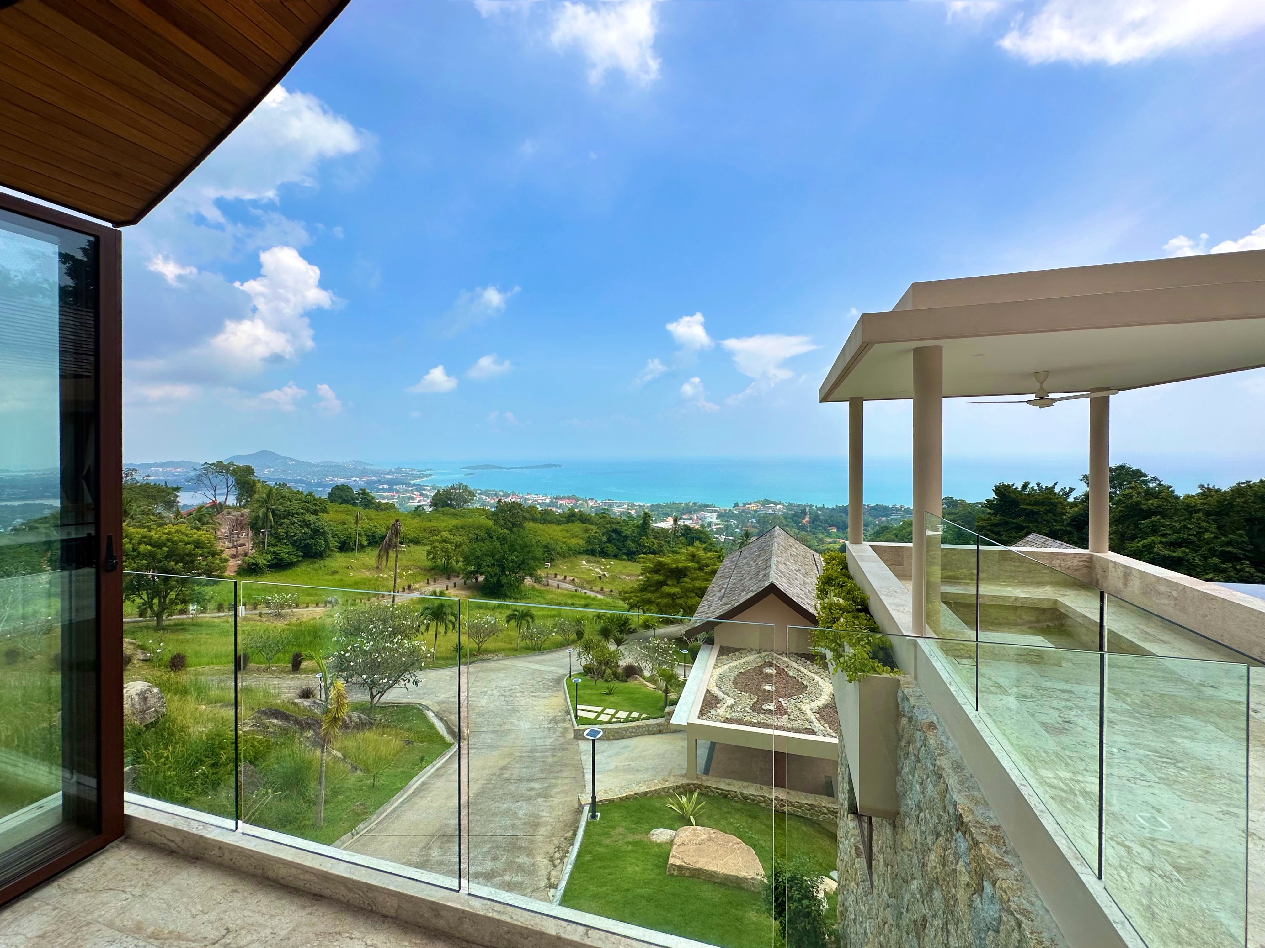 (SOLD) Villa Delapan - Traditional Tropical 3 Bedroom Seaview Pool Villa in Chaweng Noi For Sale