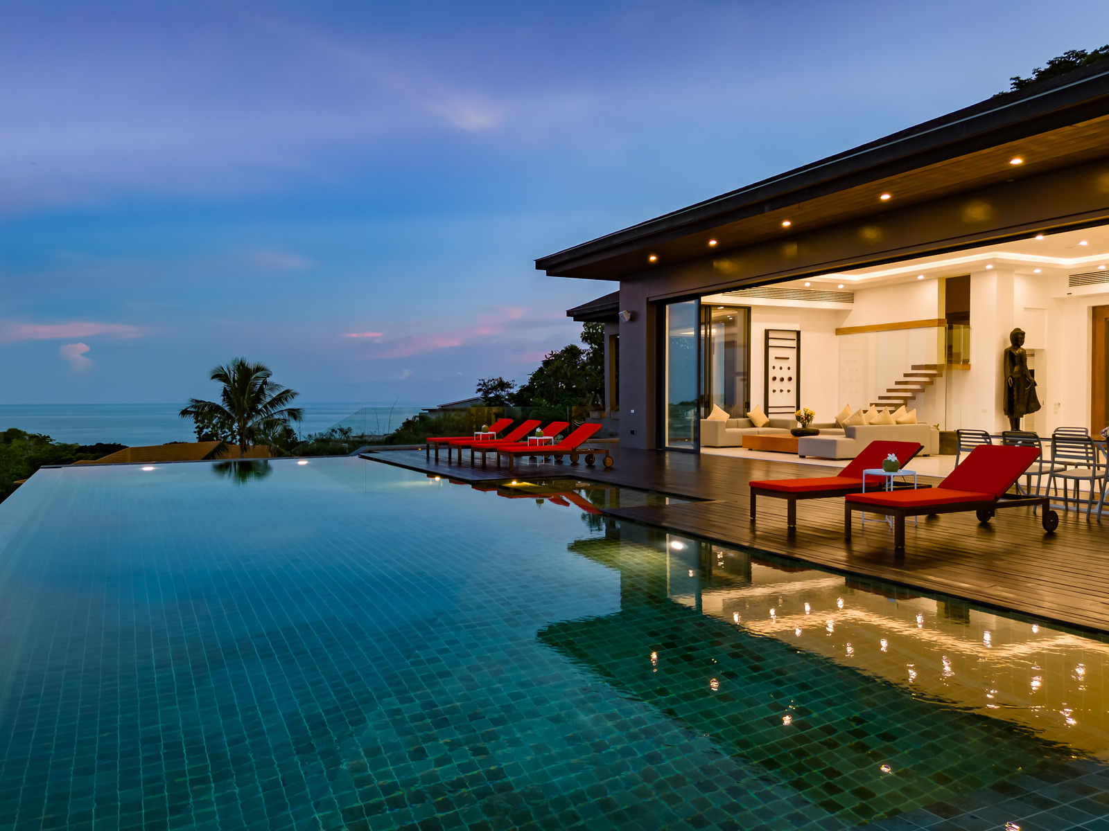 (PRICE REDUCED!) Villa Michaela – Spectacular 5 Bedroom Seaview Pool Villa in Plai Laem for sale