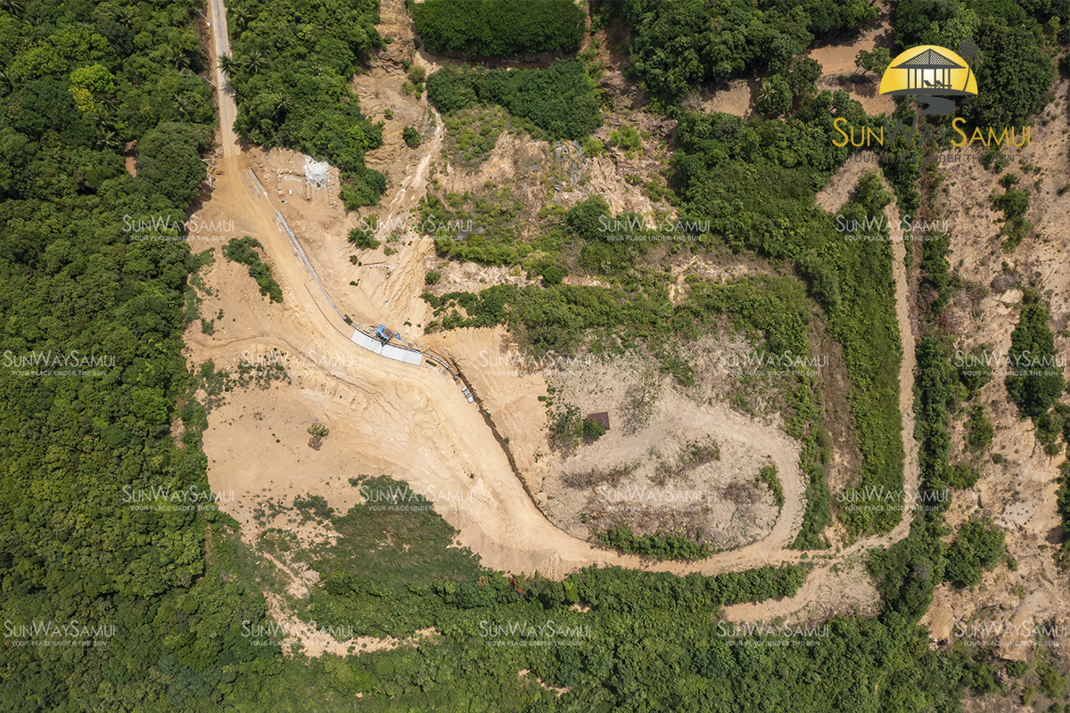 Exclusive 20 rai Hill Top Land in Ban Tai for Sale