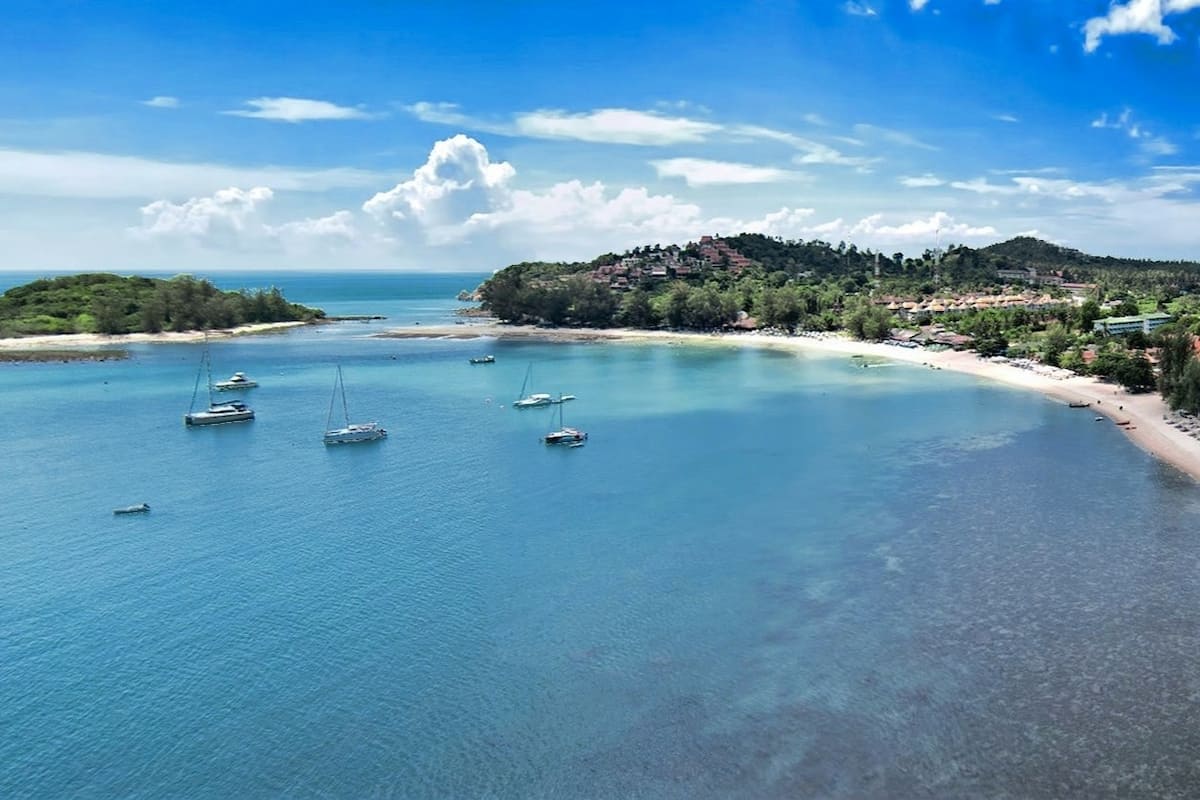 Trendy 4 Bedroom Seaview Pool Villa in Choeng Mon for sale