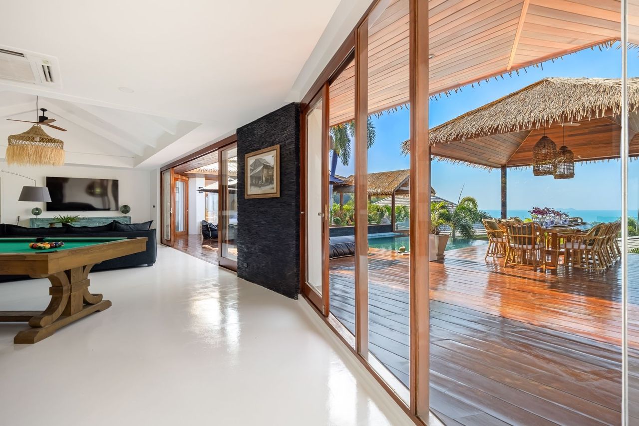 Authentik Villa – Balinese 5 Bedroom Seaview Pool Villa in Bophut: Authentik Villa – Balinese 5 Bedroom Seaview Pool Villa in Bophut