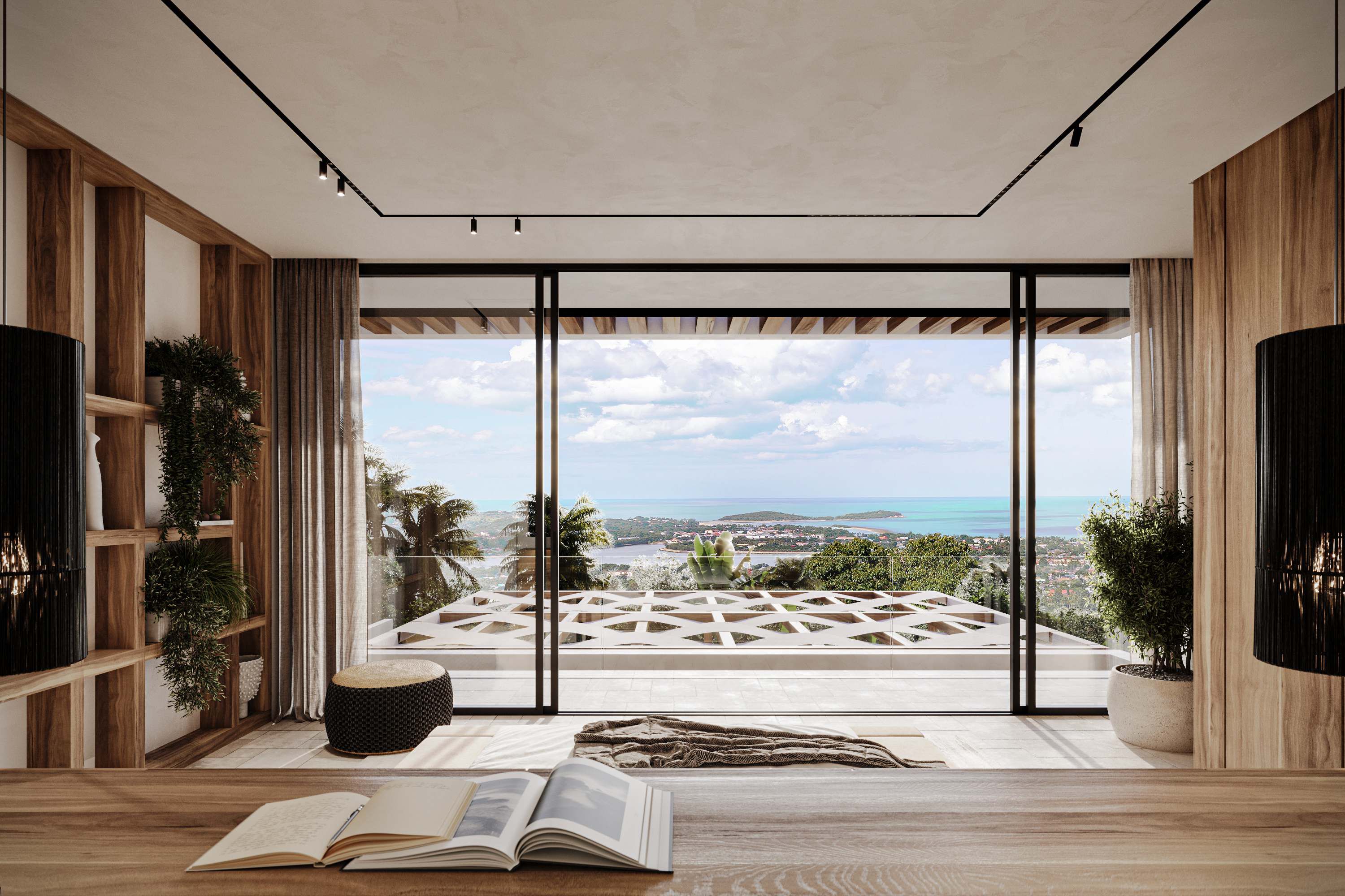 Jaya Villa – Luxurious Mediterranean 4 Bedroom Seaview Pool Villa in Chaweng 