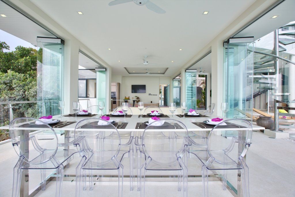 Villa Seawadee – Modern 4 Bedroom Seaview Pool Villa in Chaweng Noi for sale