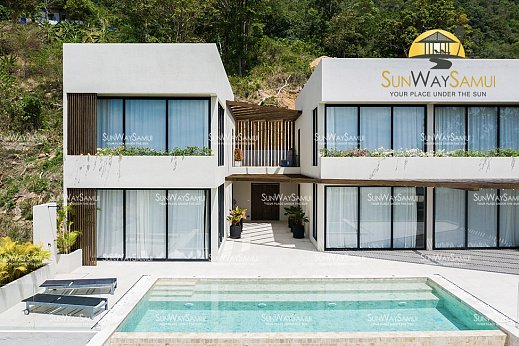 Villas "Istani Villas – Award Winning Mediterranean 3 Bedroom Seaview Villa in Chaweng " 3 bedrooms, garden, private pool, sea view, district Chaweng Noi, sale for 25 000 000 baht