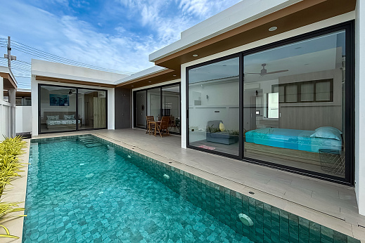 Villas "Baansuay Bophut - Prime location 2 Bedroom Pool Villa in Bophut for sale" 2 bedrooms, private pool, walking distance to the beach, district Bophut, sale for 9 950 000 baht