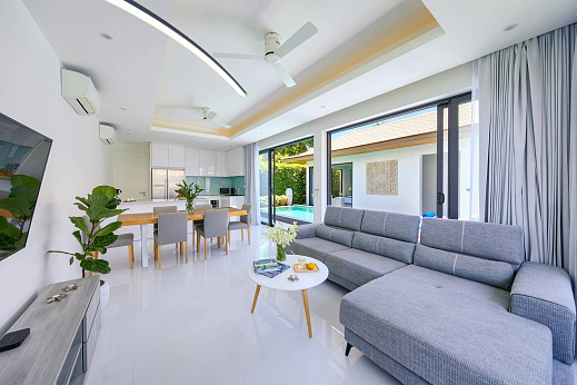 Villas "Villa Aquamarine - 2 Bedroom Garden Pool Villa in Sunway Villas, Choeng Mon (A3) " 2 bedrooms, garden, private pool, view 360, walking distance to the beach, district Choeng Mon, sale for роа