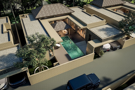 Villas "Coco Tropical Plalarn – Beachside 4 Bedroom Villa in Maenam for sale" 4 bedrooms, garden, private pool, walking distance to the beach, district Maenam, sale for 14 500 000 baht