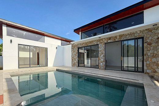 Villas "Villa Olea - Brand New 3 Bedroom Garden Pool Villa in Maenam " 3 bedrooms, garden, private pool, district Maenam, sale for 8 900 000 baht