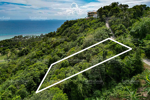 Land "Last Affordable 1000 sqm Seaview Land in Laem Yai for sale" sea view, walking distance to the beach, district Laem Yai, sale for 3 750 000 baht