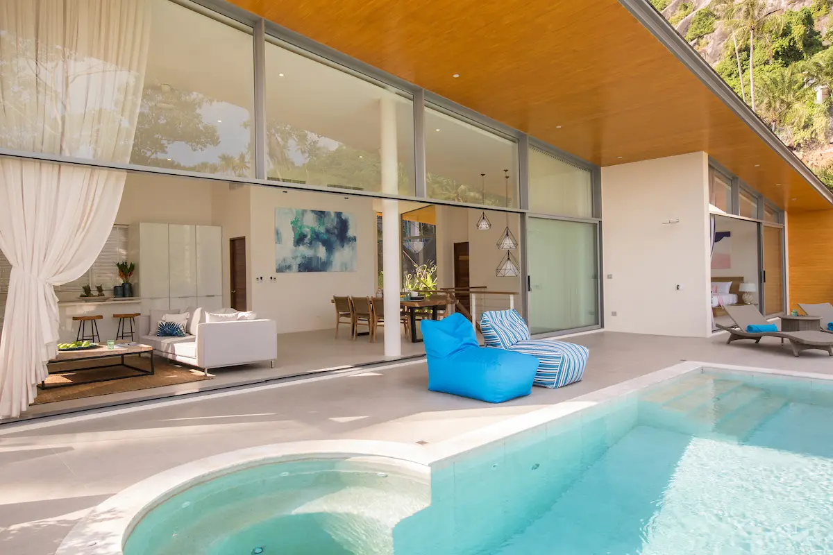 Oasis Samui – Modern 3 Bedroom Seaview Pool Villa in Lamai for sale: Oasis Samui – Modern 3 Bedroom Seaview Pool Villa in Lamai for sale