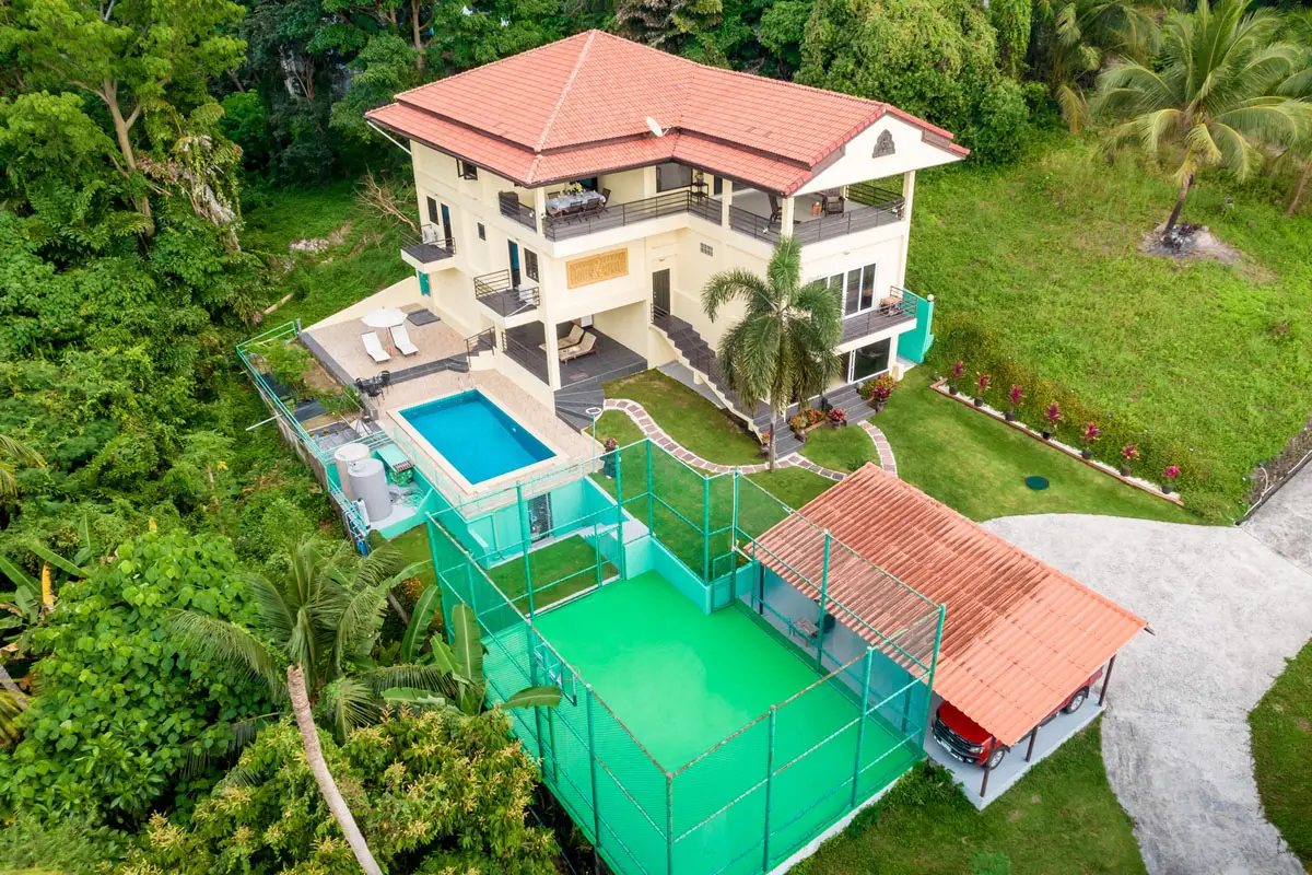Renovated 6+1 Bedroom Seaview Villa in Taling Ngam for sale: Renovated 6+1 Bedroom Seaview Villa in Taling Ngam for sale