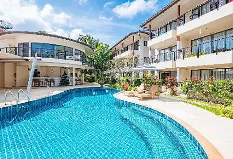 Condominiums "Emerald Condominium - Foreign Freehold 2 Bedroom Beachside Condo in Plai Laem for sale" 2 bedrooms, 2 showers, garden, gym, walking distance to the beach, district Plai Laem, 
