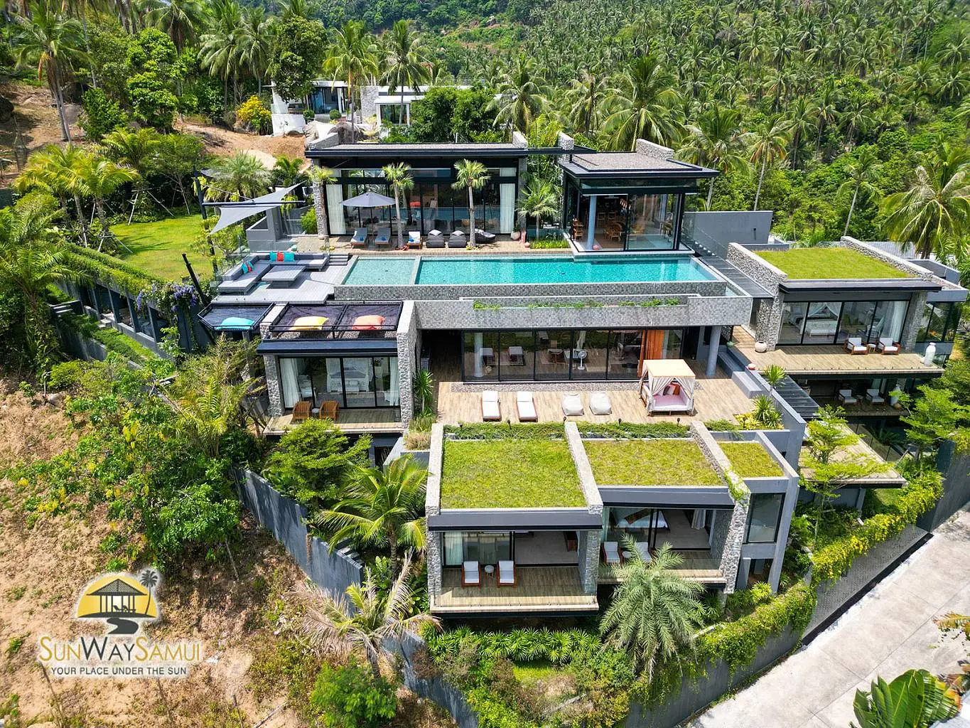 Keeree Tara Villa – Extraordinary 5 Bedroom Seaview Pool Villa in Chaweng Noi for sale