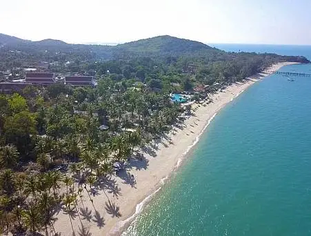 Land "30 Rai beach front land in Maenam with a stunning 180 meters beach front" beachfront, district Maenam, 