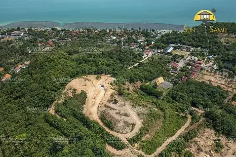 Land "Exclusive 20 rai Hill Top Land in Ban Tai for Sale" sea view, walking distance to the beach, district Baan Tai, 