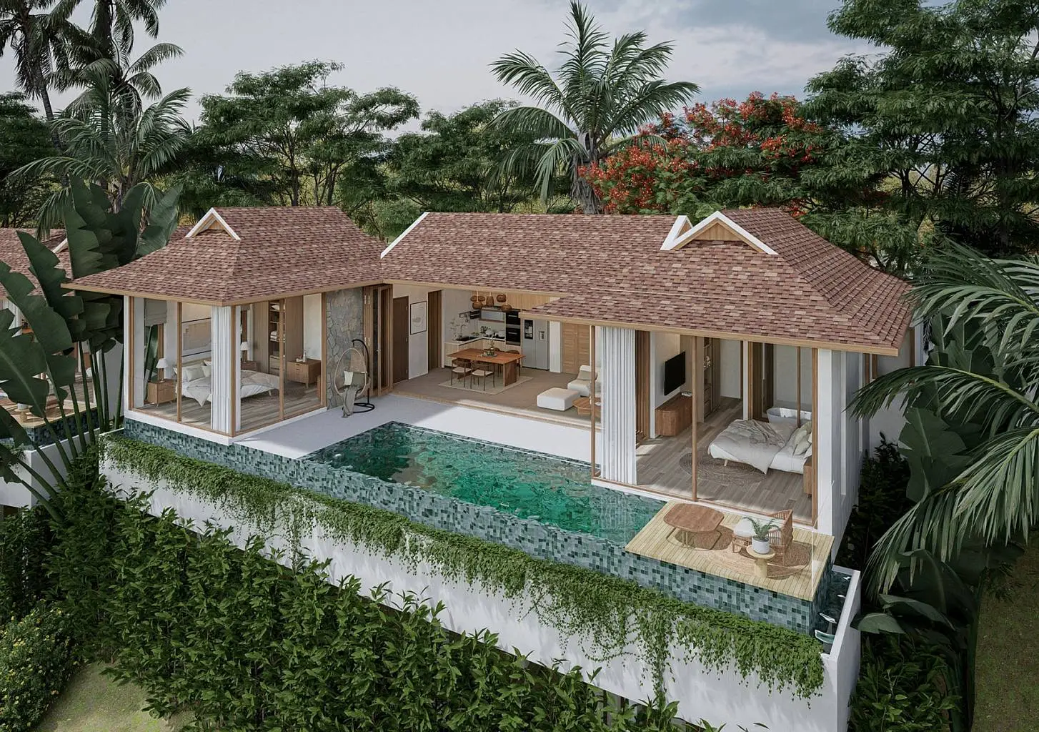 (SOLD) Shambala Seaview Residences – 2 Bedroom Seaview Pool Villas in Bang Makham for sale