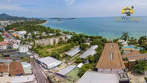 Land "Beach front land for sale in the middle of Chaweng beach " beachfront, sea view, district Chaweng, 