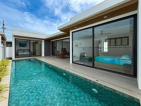 Villas "Baansuay Bophut - Prime location 2 Bedroom Pool Villa in Bophut for sale" 2 bedrooms, 2 showers, private pool, walking distance to the beach, district Bophut, 