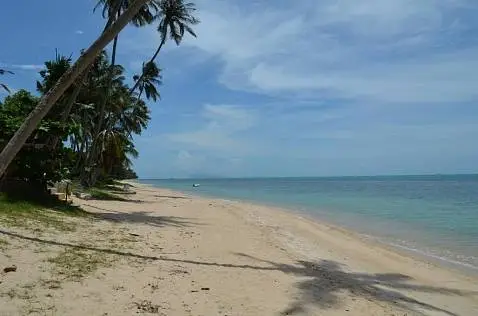 Land "1 Rai beachfront land for sale in North cost of Koh Samui" beachfront, district Bang Por, 