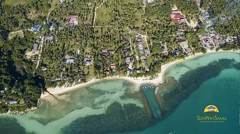 Land "Rare beach front plot of land with stunning sunset views for sale " beachfront, district Taling Ngam, 