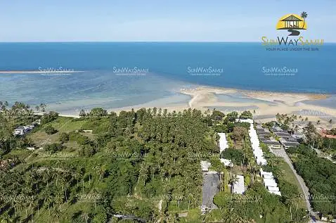Land "Ultimate 9 Rai Beachfront Land in Hua Thanon for sale" beachfront, sea view, district Hua Thanon, 