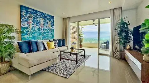 Condominiums "Azur Apartment 1201 – 2 Bedroom Seaview Apartment in Maenam for sale" 2 bedrooms, 2 showers, garden, gym, district Maenam, 