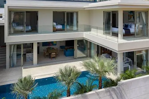 Villas "Ocean Villas – Off Plan 3 Bedroom Garden Pool Villa in Chaweng Noi for sale" 3 bedrooms, 4 showers, garden, private pool, district Chaweng Noi, 