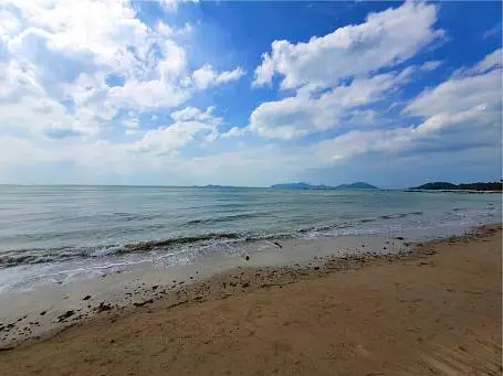 Land "Beach front Land for sale, Bangkao" beachfront, district Bang Kao, 