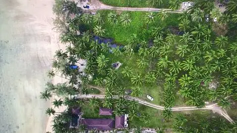 Land "(SOLD) Sunset Beachfront Land in Laem Yai" beachfront, district Bang Por, 
