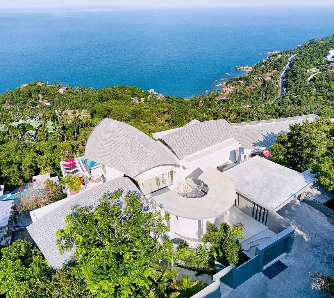 Sky Dream Villa - premium panoramic sea view villa for sale in Chaweng Noi