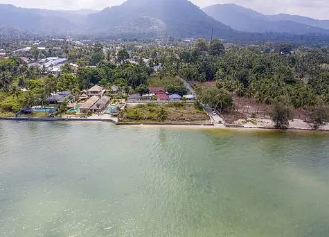 Land "Beachfront land for sale in Lipa Noi - 63 m beach frontage" beachfront, district Lipa Noi, 