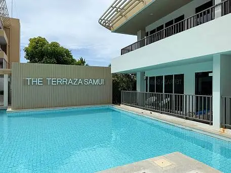 Condominiums "The Terraza Condominium – Foreign Freehold 1 Bedroom Pool Access Unit in Lamai for sale" 1 bedroom, 1 shower, garden, gym, walking distance to the beach, district Lamai, 