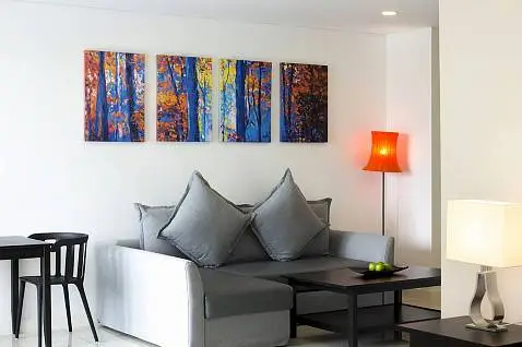 Condominiums "(SOLD) Studio for sale in Horizon Residence" 1 bedroom, 1 shower, gym, sea view, walking distance to the beach, district Choeng Mon, 